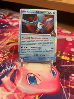 PokemonKarte Team Rockets Arktos 051/182 Holo Deutsch - Image 1