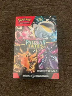 POKEMON TCG - Paldean Fates - Booster Bundle (6x Packs) NEW SEALED RARE - Image 1