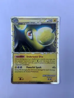 2010 Pokemon HeartGold & SoulSilver Unleashed Lanturn #86/95 - Image 1