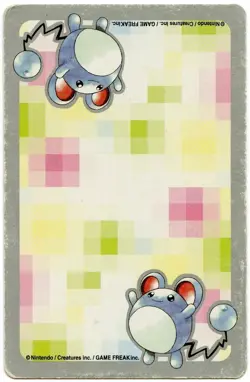 2000 Igglybuff 3 of Hearts Pokemon Silver Part 2 Playing Card Japan Original - Image 3