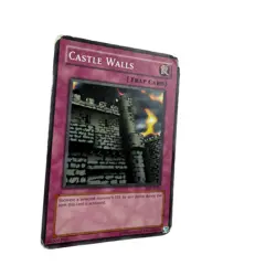 Yugioh CCG Collectable 1996 Konami Castle Walls - Image 2