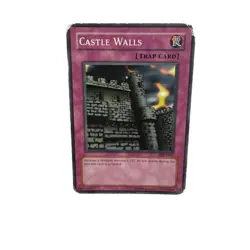 Yugioh CCG Collectable 1996 Konami Castle Walls - Image 5