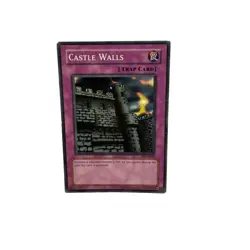 Yugioh CCG Collectable 1996 Konami Castle Walls - Image 5