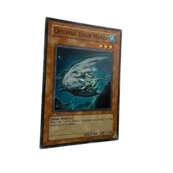 Yugioh CCG Collectable 1996 Konami Creeping Doom Manta 1st Edition - Image 2