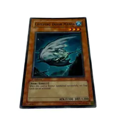 Yugioh CCG Collectable 1996 Konami Creeping Doom Manta 1st Edition - Image 4