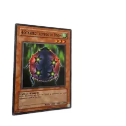 Yugioh CCG Collectable 1996 Konami 4 Starred Ladybug Of Doom - Image 2