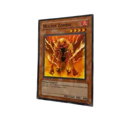Yugioh CCG Collectable 1996 Konami 1st Edition Molten Zombie - Image 3