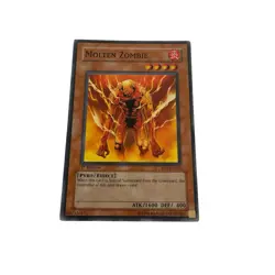Yugioh CCG Collectable 1996 Konami 1st Edition Molten Zombie - Image 4