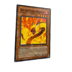 Yugioh CCG Collectable 1996 Konami 1st Edition Solar Flare Dragon - Image 2