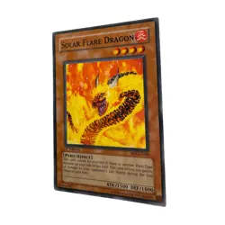 Yugioh CCG Collectable 1996 Konami 1st Edition Solar Flare Dragon - Image 3