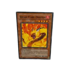 Yugioh CCG Collectable 1996 Konami 1st Edition Solar Flare Dragon - Image 3