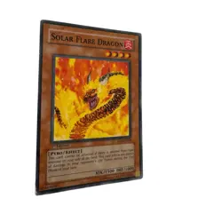 Yugioh CCG Collectable 1996 Konami 1st Edition Solar Flare Dragon - Image 4