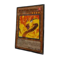 Yugioh CCG Collectable 1996 Konami 1st Edition Solar Flare Dragon - Image 5