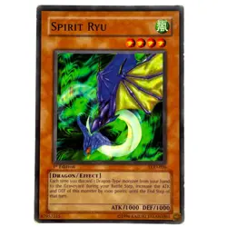 Yugioh CCG Collectable 1996 Konami 1st Edition Spirit Ryu - Image 1