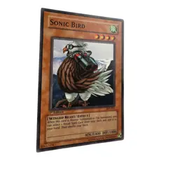Yugioh CCG Collectable 1996 Konami 1st Edition Sonic Bird - Image 3