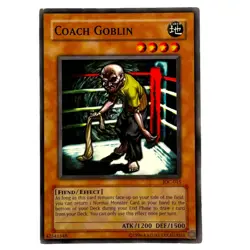 Yugioh CCG Collectable 1996 Konami Coach Goblin - Image 1
