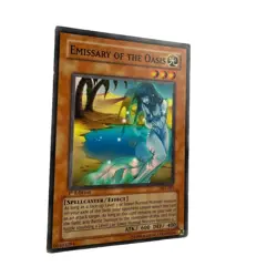 Yugioh CCG Collectable 1996 Konami 1st Edition Emissary Of The Oasis - Image 2