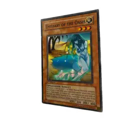 Yugioh CCG Collectable 1996 Konami 1st Edition Emissary Of The Oasis - Image 3