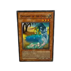 Yugioh CCG Collectable 1996 Konami 1st Edition Emissary Of The Oasis - Image 5