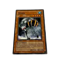 Yugioh CCG Collectable 1996 Konami 1st Edition Fenrir - Image 4
