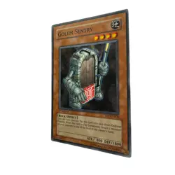 Yugioh CCG Collectable 1996 Konami 1st Edition Golem Sentry - Image 3