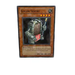 Yugioh CCG Collectable 1996 Konami 1st Edition Golem Sentry - Image 5