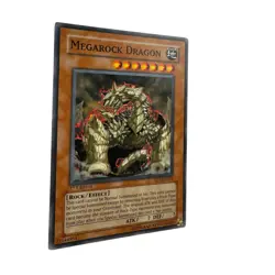 Yugioh CCG Collectable 1996 Konami 1st Edition Megarock Dragon - Image 2
