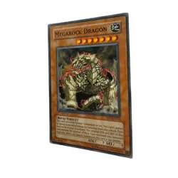 Yugioh CCG Collectable 1996 Konami 1st Edition Megarock Dragon - Image 3