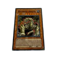 Yugioh CCG Collectable 1996 Konami 1st Edition Megarock Dragon - Image 4