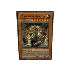 Yugioh CCG Collectable 1996 Konami 1st Edition Megarock Dragon - Image 5