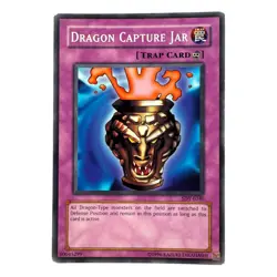 Yugioh 1996 Konami CCG Collectable Dragon Capture Jar - Image 1