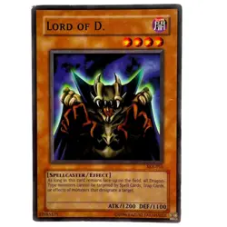 Yugioh CCG Collectable 1996 Konami Lord Of D - Image 1