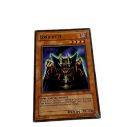 Yugioh CCG Collectable 1996 Konami Lord Of D - Image 4