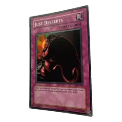 Yugioh 1996 Konami CCG Collectable Just Deserts - Image 3