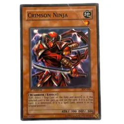 Yugioh CCG Collectable 1996 Konami 1st Edition Crimson Ninja - Image 1