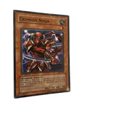 Yugioh CCG Collectable 1996 Konami 1st Edition Crimson Ninja - Image 2