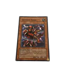 Yugioh CCG Collectable 1996 Konami 1st Edition Crimson Ninja - Image 4