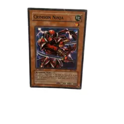 Yugioh CCG Collectable 1996 Konami 1st Edition Crimson Ninja - Image 5