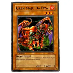 Yugioh CCG Collectable 1996 Konami 1st Edition Gren Maju Da Eiza - Image 1
