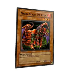 Yugioh CCG Collectable 1996 Konami 1st Edition Gren Maju Da Eiza - Image 2