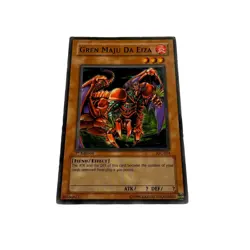 Yugioh CCG Collectable 1996 Konami 1st Edition Gren Maju Da Eiza - Image 4