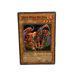 Yugioh CCG Collectable 1996 Konami 1st Edition Gren Maju Da Eiza - Image 5