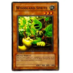 Yugioh CCG Collectable 1996 Konami 1st Edition Woodland Sprite - Image 1