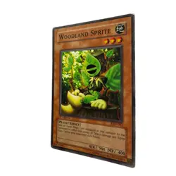 Yugioh CCG Collectable 1996 Konami 1st Edition Woodland Sprite - Image 3