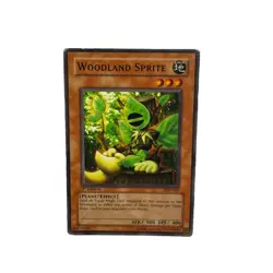 Yugioh CCG Collectable 1996 Konami 1st Edition Woodland Sprite - Image 5