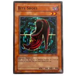 Yugioh CCG Collectable 1996 Konami Bite Shoes - Image 1
