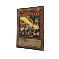 Yugioh CCG Collectable 1996 Konami 1st Edition Moai Interceptor Cannons - Image 3
