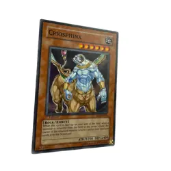 Yugioh CCG Collectable 1996 Konami 1st Edition Criosphinx - Image 2