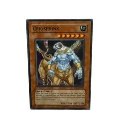 Yugioh CCG Collectable 1996 Konami 1st Edition Criosphinx - Image 5