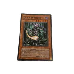 Yugioh CCG Collectable 1996 Konami 1st Edition Chaos Sorcerer - Image 4